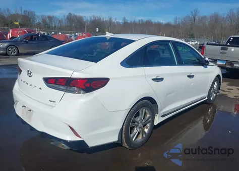 2018 Hyundai Sonata Sport из США, поврежденный, VIN 5NPE34AF0JH679733